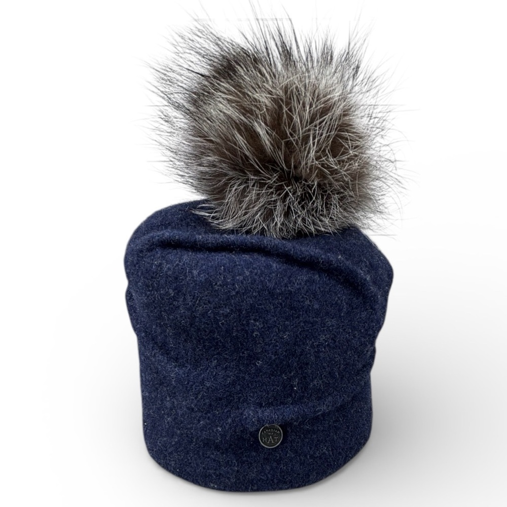 Canadian Hat | Clareta Ormos Pleated Beanie | Like‎ New!!